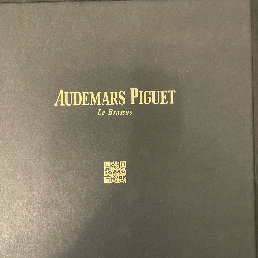 Audemars Piguet watch travel case and cleaning kit
